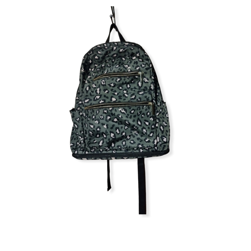 Animal print backpack